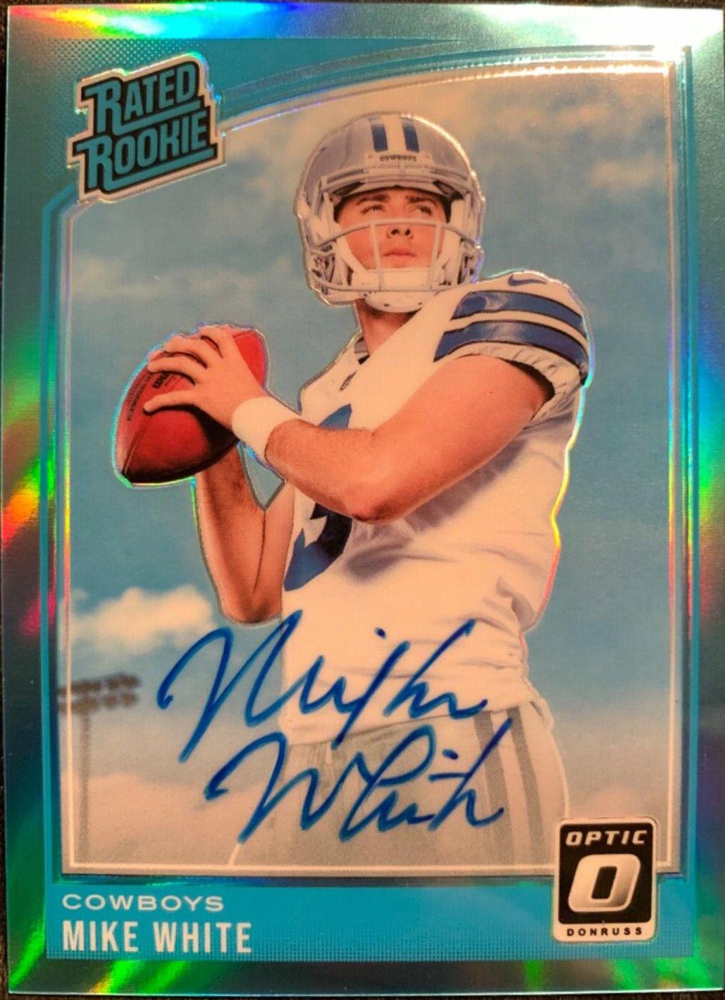 Mike White [Autograph Blue] #185