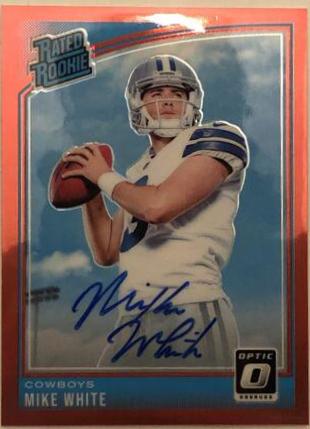 Mike White [Autograph Red] #185