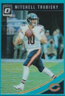 Mitchell Trubisky [Aqua] #18