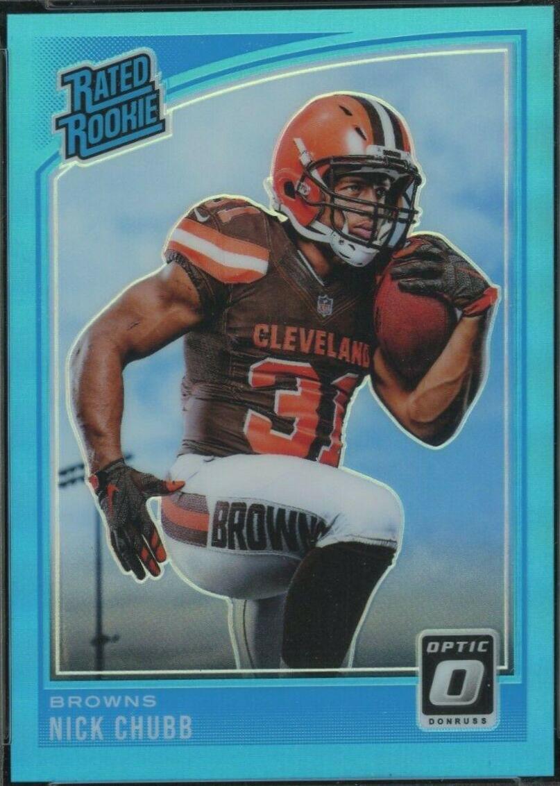 Nick Chubb [Aqua] #158