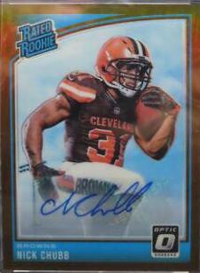 Nick Chubb [Autograph Bronze] #158