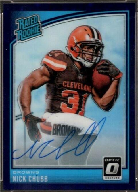 Nick Chubb [Autograph Purple] #158