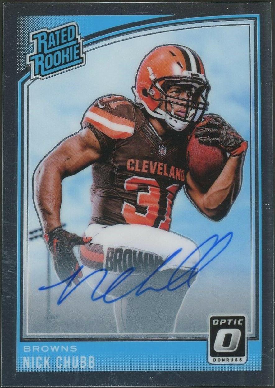 Nick Chubb [Autograph] #158