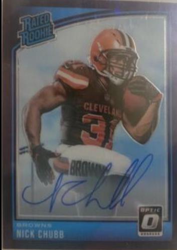 Nick Chubb [Purple Stars] #158