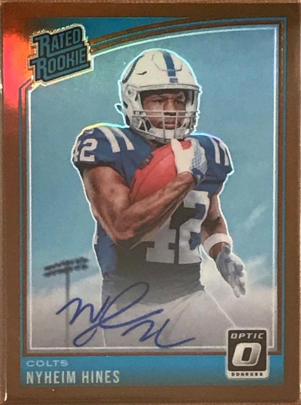 Nyheim Hines [Autograph Bronze] #177