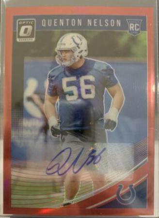 Quenton Nelson [Autograph Red] #101