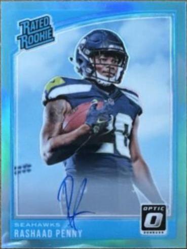 Rashaad Penny [Autograph Blue] #168