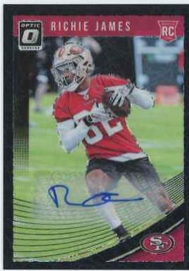 Richie James [Autograph Black Velocity] #117