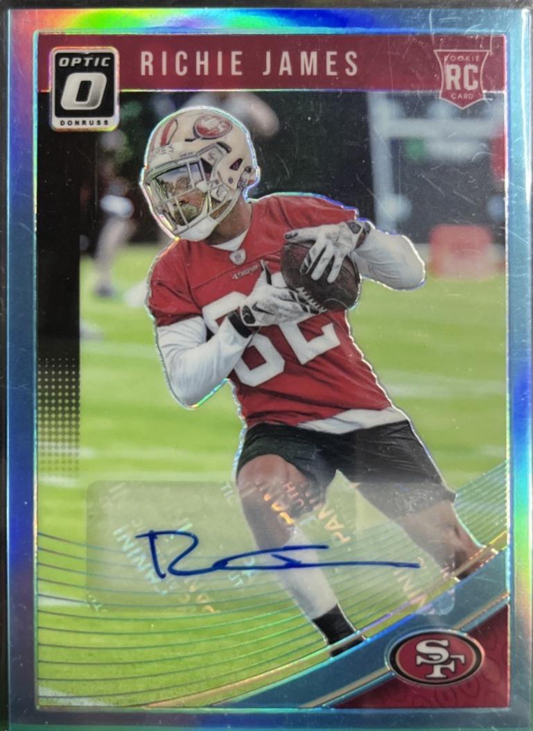 Richie James [Autograph Blue] #117