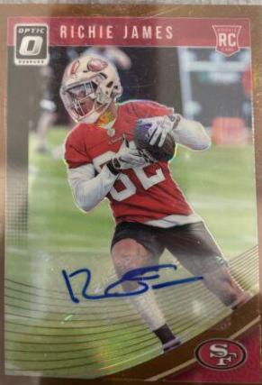 Richie James [Autograph Bronze] #117