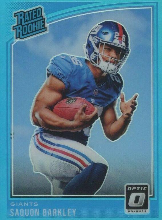 Saquon Barkley [Aqua] #156