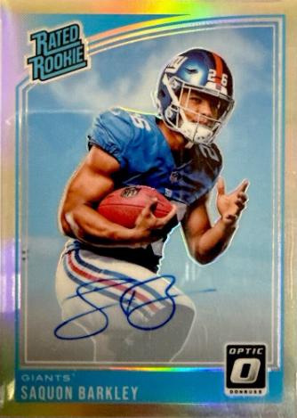 Saquon Barkley [Autograph Holo] #156