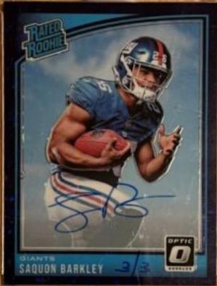 Saquon Barkley [Autograph Purple] #156