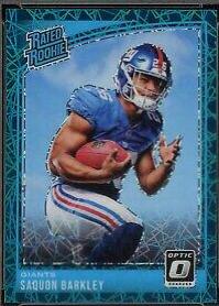 Saquon Barkley [Teal Velocity] #156
