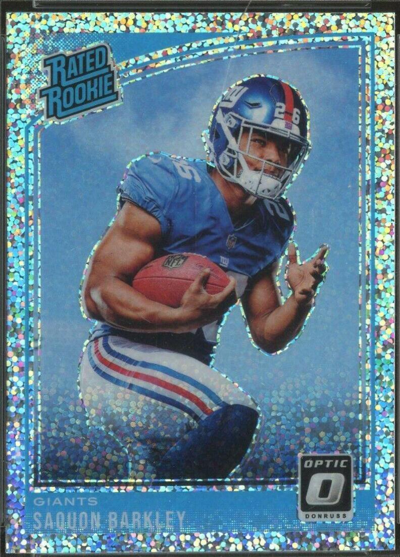 Saquon Barkley [White Sparkle] #156