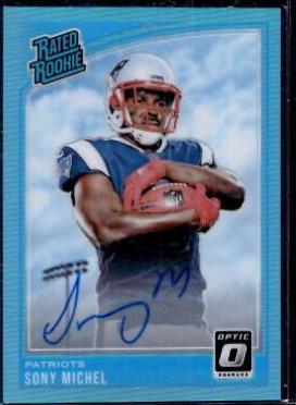 Sony Michel [Autograph Blue] #160