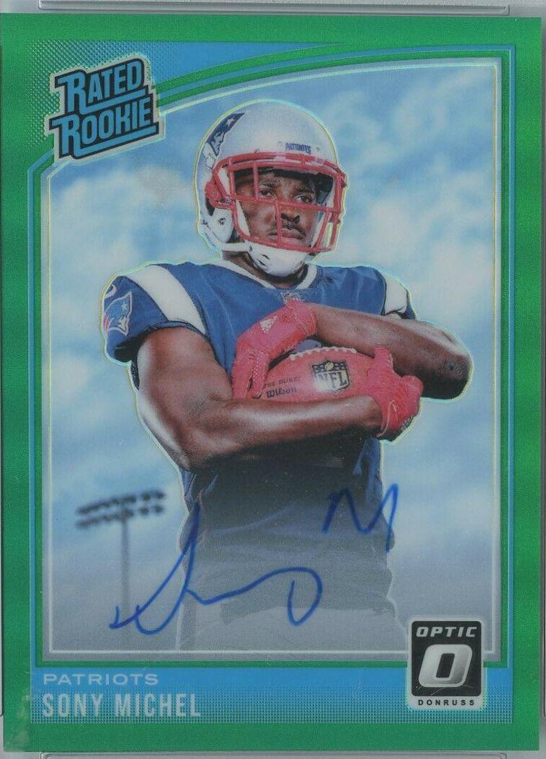 Sony Michel [Autograph Green] #160