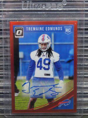 Tremaine Edmunds [Autograph Red] #107