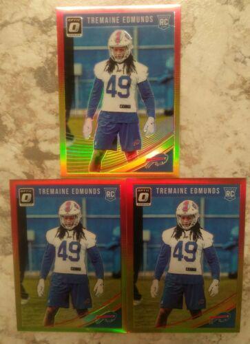 Tremaine Edmunds [Red Yellow] #107