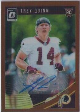 Trey Quinn [Autograph Bronze] #120