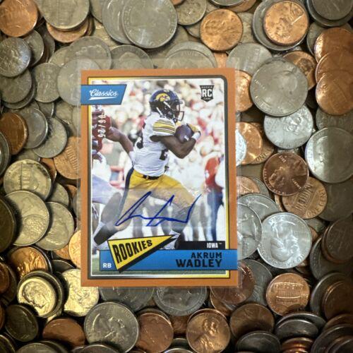 Akrum Wadley [Signatures Orange] #250