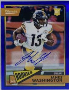James Washington [Signatures Blue] #224