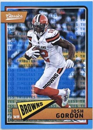 Josh Gordon [Timeless Tribute Blue] #23