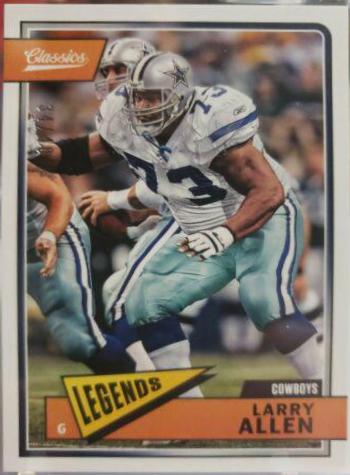 Larry Allen [Green Back] #119