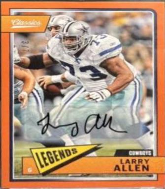 Larry Allen [Signatures Orange] #119