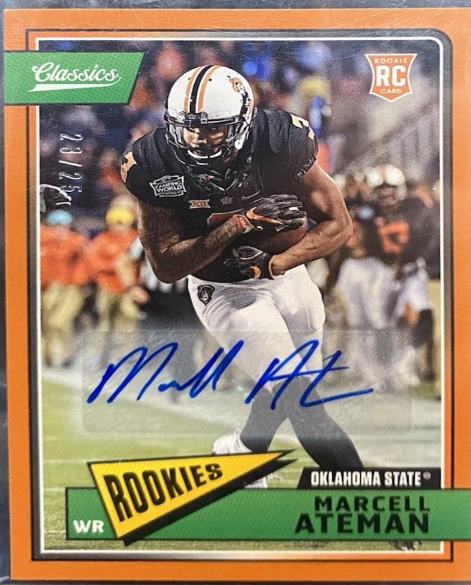 Marcell Ateman [Signatures Orange] #258