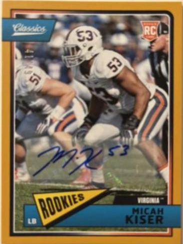 Micah Kiser [Signatures Gold] #235