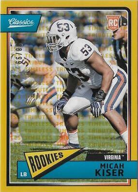 Micah Kiser [Timeless Tribute Gold] #235