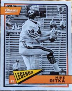 Mike Ditka [Green Back] #110