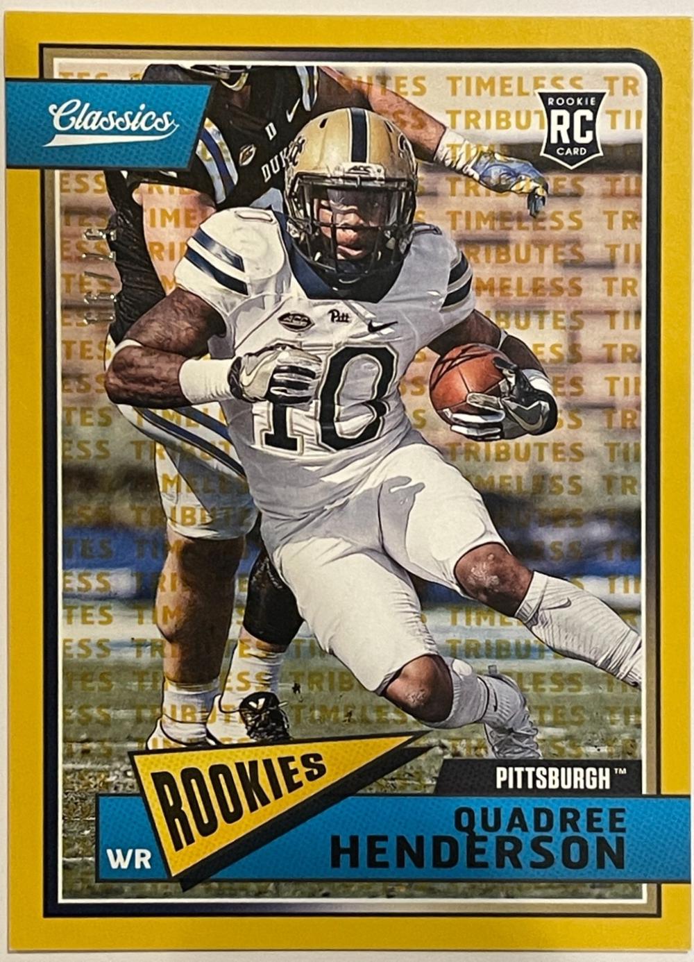 Quadree Henderson [Timeless Tribute Gold] #234