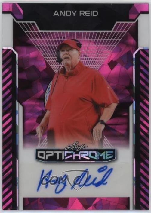 Andy Reid [Pink Prismatic] #BA-AR2