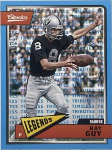 Ray Guy [Timeless Tribute Blue] #200