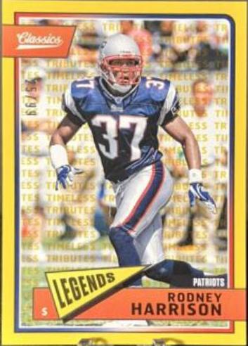 Rodney Harrison [Timeless Tribute Gold] #181