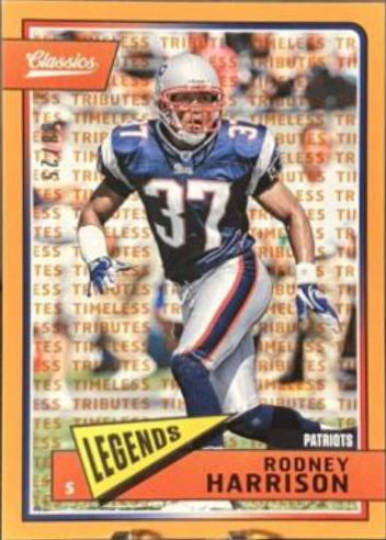 Rodney Harrison [Timeless Tribute Orange] #181