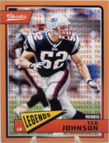 Ted Johnson [Timeless Tribute Orange] #199
