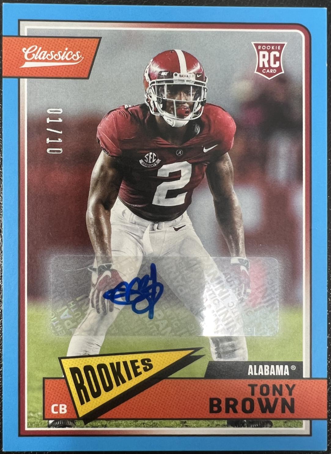 Tony Brown [Signatures Blue] #277