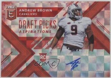 Andrew Brown [Autograph Aspirations Red] #161