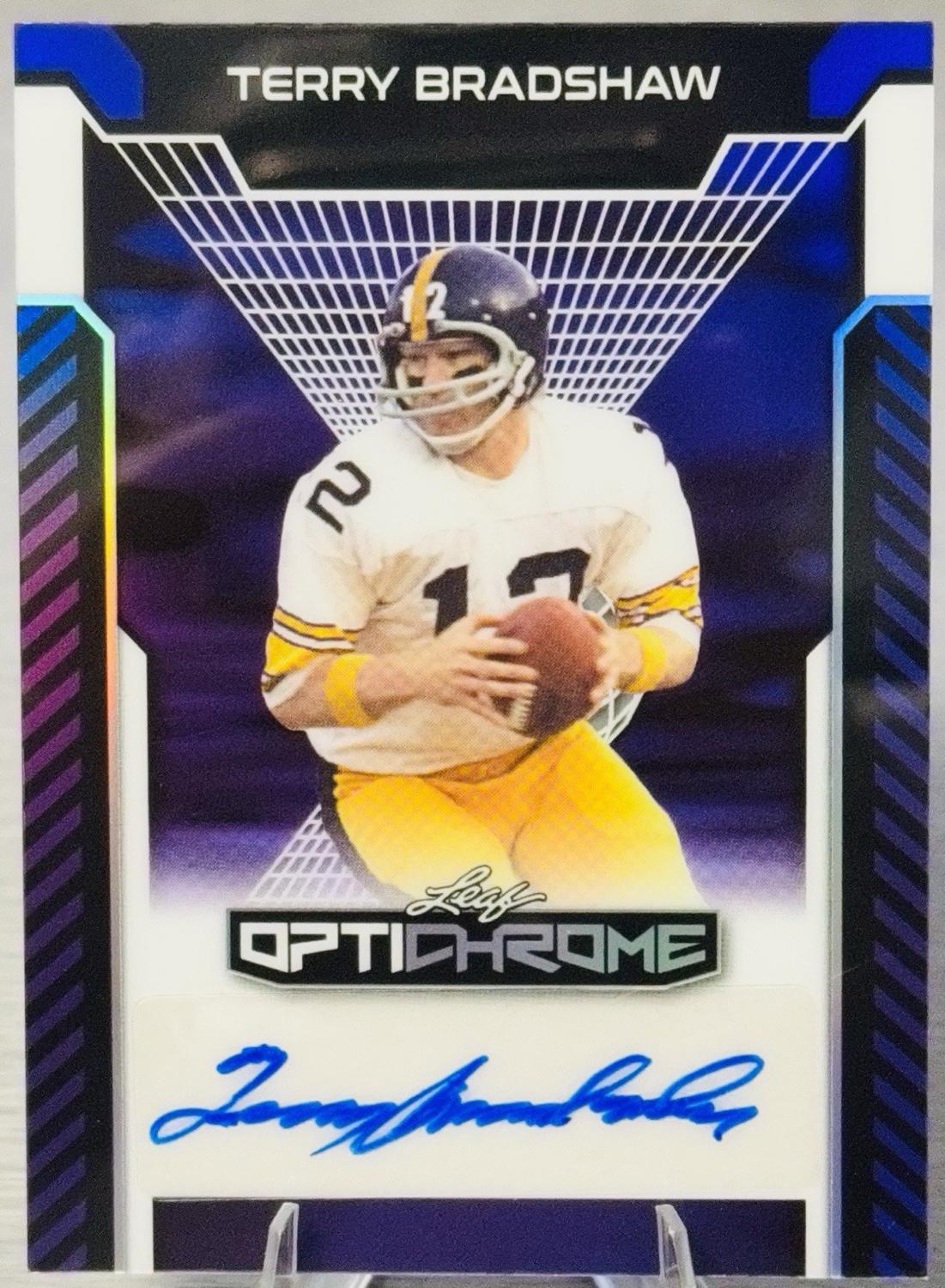 Terry Bradshaw [Purple Prismatic] #BA-TB2