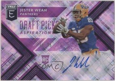 Jester Weah [Autograph Aspirations Purple] #144