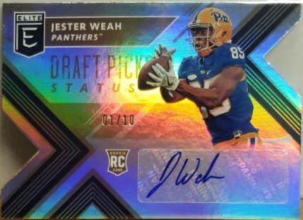 Jester Weah [Autograph Gold Status Die Cut] #144