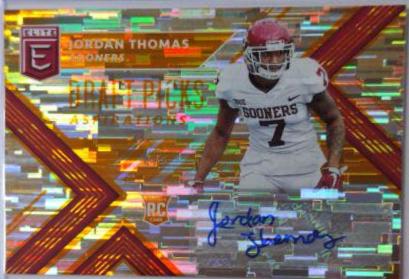 Jordan Thomas [Autograph Aspirations Orange] #221