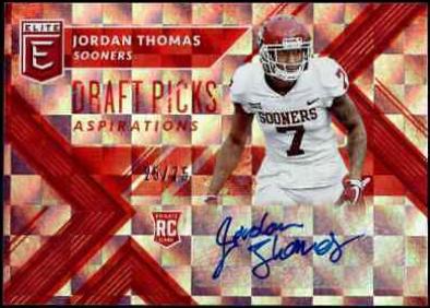 Jordan Thomas [Autograph Aspirations Red] #221