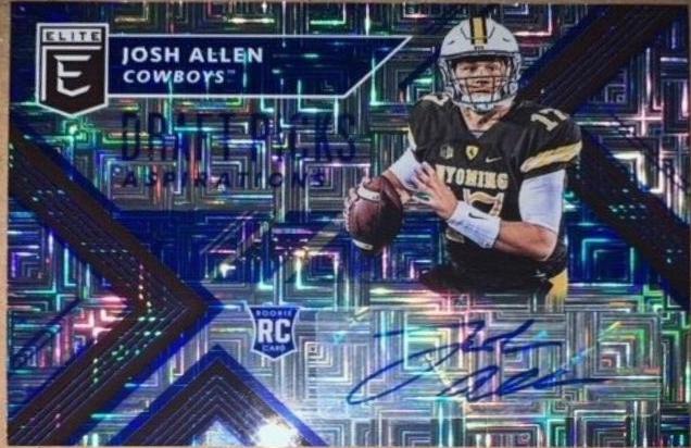 Josh Allen [Autograph Aspirations Blue] #103
