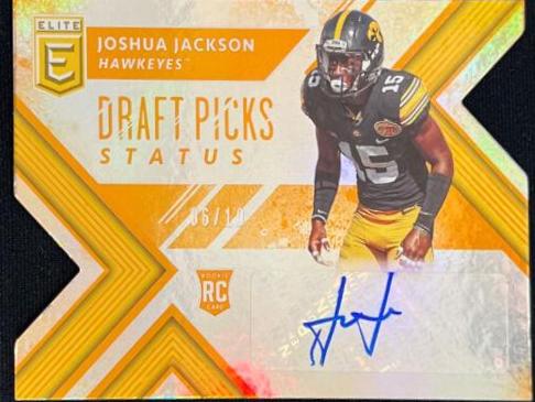 Joshua Jackson [Autograph Orange Status Die Cut] #233