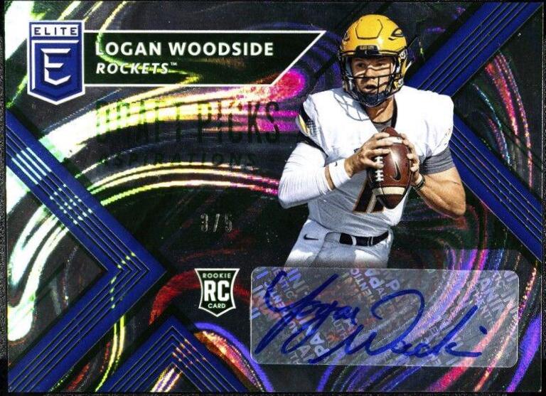 Logan Woodside [Autograph Aspirations Emerald] #268