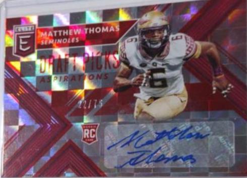 Matthew Thomas [Autograph Aspirations Red] #239
